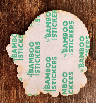 Preview: *NEU* Bambus Sticker " Greetings from Hawaii "